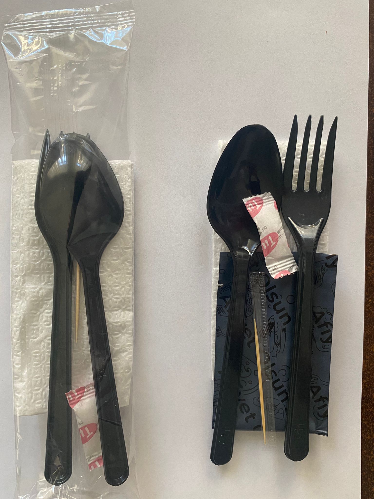 Baskılı Yemek ve İkram Seti